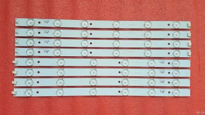 Лот: 13961904. Фото: 1. LED String 8 шт комплект, 01.JL... Запчасти для телевизоров, видеотехники, аудиотехники