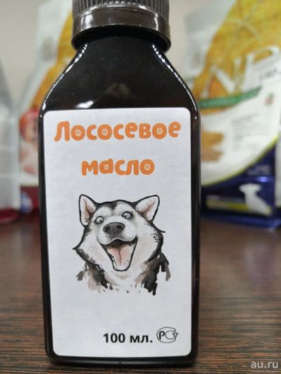 Лот: 17471775. Фото: 1. Лососевое масло 100 мл Омега 25... Косметика для животных