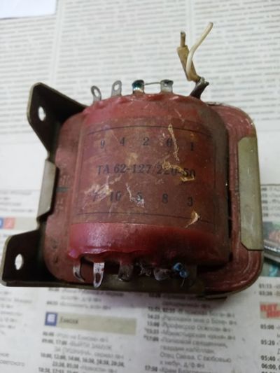 Лот: 21108911. Фото: 1. Трансформатор ТА-62-127/220-50. Трансформаторы, катушки