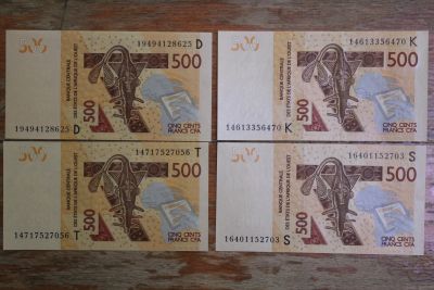 Лот: 21134910. Фото: 1. Западная Африка 500 франков 2012... Африка