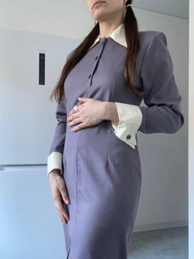 Лот: 25736646. Фото: 1. Платье винтаж новое в стиле Уэнсдей... Платья