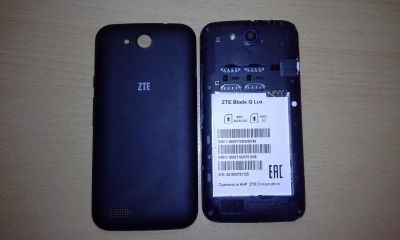 Лот: 10864222. Фото: 1. ZTE Blade Q Lux 4G. Смартфоны