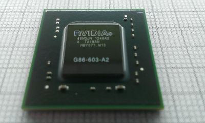 Лот: 12489244. Фото: 1. Видеочип nVidia G86-603-A2 (8400M... Микросхемы