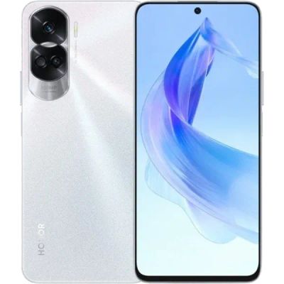 Лот: 22221043. Фото: 1. Смартфон HONOR 90 Lite 256GB Серебристый... Смартфоны