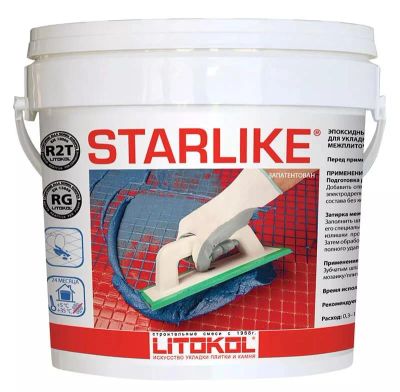 Лот: 11090246. Фото: 1. litochrom starlike затирочная... Другое (отделочные материалы)