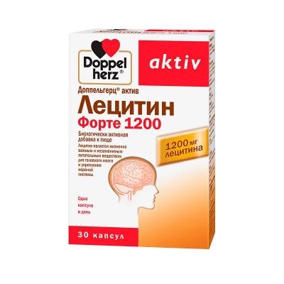 Лот: 23730536. Фото: 1. Доппельгерц Актив Лецитин Форте... Лекарства