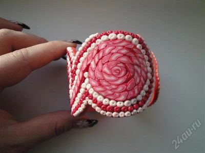 Лот: 640805. Фото: 1. Изделия из полимерной глины,браслет... Браслеты