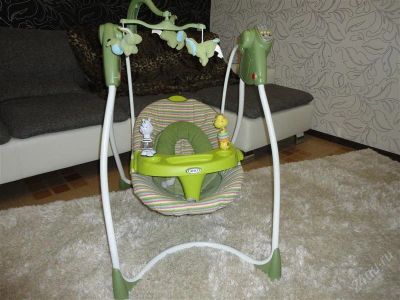 Лот: 1087156. Фото: 1. качели graco. Другое (дети растут)