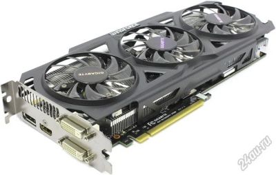Лот: 5764885. Фото: 1. GeForce GTX 760 Gigabyte GV-N760OC-2GD. Видеокарты