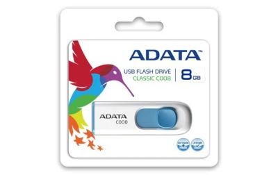Лот: 12157334. Фото: 1. Флеш-накопитель USB2.0 8Gb A-data... USB-флеш карты