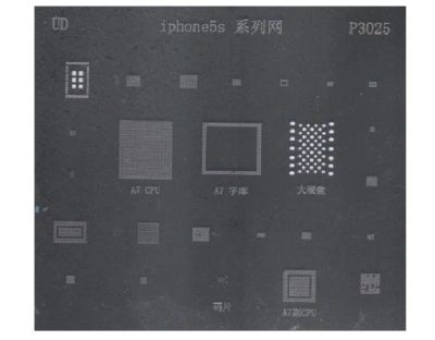 Лот: 16756616. Фото: 1. Трафарет BGA P3025 iPhone 5S. Радиолюбительский инструмент