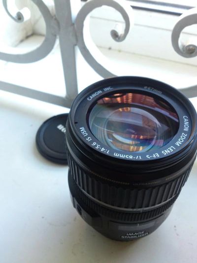 Лот: 4368039. Фото: 1. Объектив CANON EF-S 17-85 mm f... Объективы