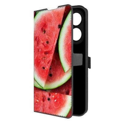 Лот: 25543166. Фото: 1. Чехол Krutoff Eco Book "Арбуз... Чехлы, бамперы