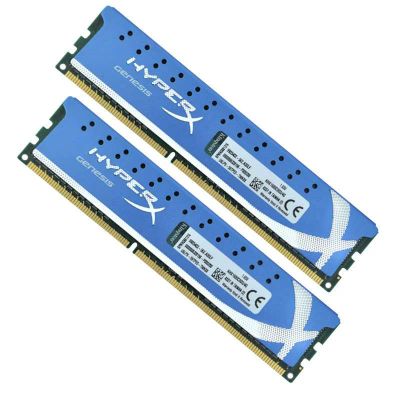 Лот: 7030241. Фото: 1. 8Gb (2x4Gb) DDR3 Kingston HyperX... Оперативная память
