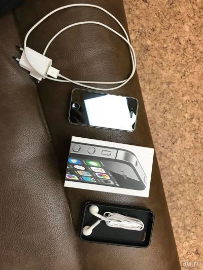 Лот: 10625141. Фото: 1. Apple IPhone 4s Black 32Gb. Смартфоны