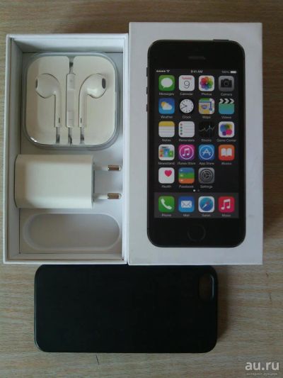 Лот: 8145843. Фото: 1. Apple iPhone 5S 16 Гб серый. Смартфоны