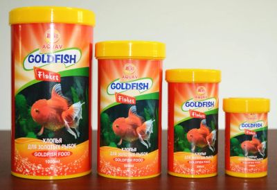 Лот: 8590002. Фото: 1. Корм для рыб AQUAV Goldfish Flakes... Корма