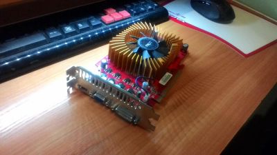 Лот: 8364301. Фото: 1. Видеокарта Palit Radeon HD 3870. Видеокарты