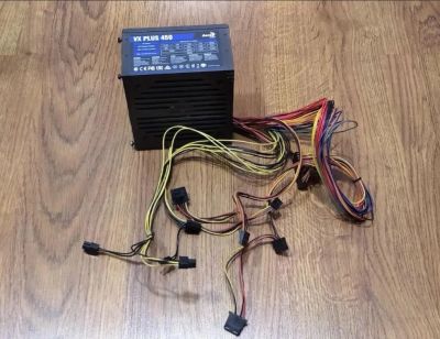 Лот: 25052960. Фото: 1. AeroCool VX plus 450 (процессор... Корпуса, блоки питания