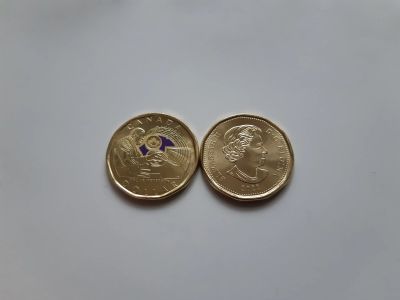 Лот: 19876327. Фото: 1. Канада 1 доллар 2022 " Оскар Петерсон... Америка
