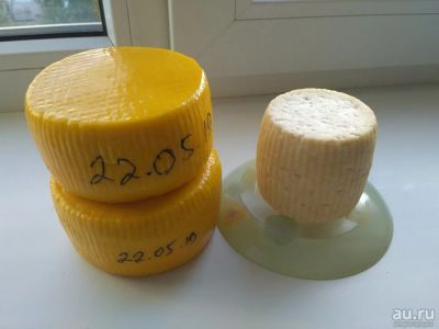 Лот: 13682663. Фото: 1. Сыр качотта caciotta домашний. Молоко и молочные продукты