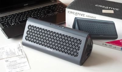 Лот: 4991165. Фото: 1. Портативная mp3-колонка Creative... Портативные, беспроводные колонки