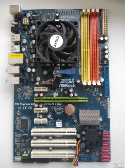 Лот: 13354256. Фото: 1. Отличная плата для AMD AM2+/AM3... Материнские платы