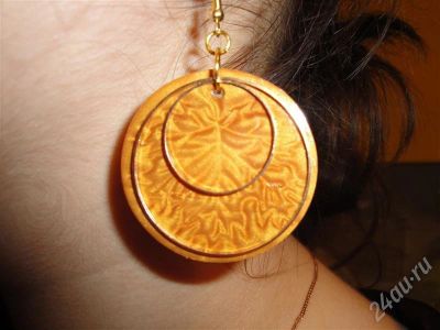 Лот: 327354. Фото: 1. Изделия из полимерной глины серги... Серьги, каффы