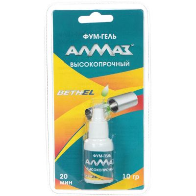 Лот: 24077364. Фото: 1. Гель-Фум 10 мл, 10 г, высокопрочный... Сантехнические уплотнители