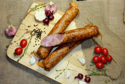 Лот: 11587380. Фото: 1. Мраморная ветчина. Мясо, птица, яйцо