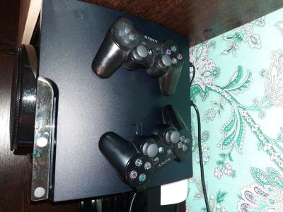 Лот: 17140451. Фото: 1. Sony PlayStation 3 slim 1терабайт. Игры для консолей