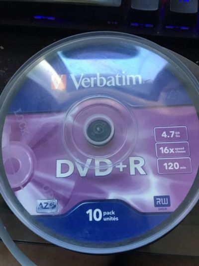 Лот: 16414841. Фото: 1. Verbatim DVD+R 4.7Gb 16x Cake... CD, DVD, BluRay