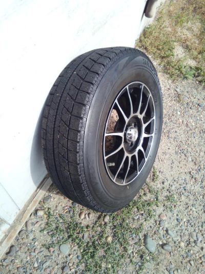 Лот: 10268459. Фото: 1. Bridgestone blizzak VRX 185/70... Шины на дисках