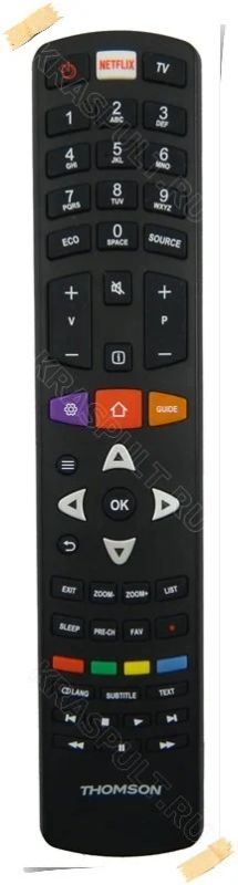 Лот: 15907198. Фото: 1. Пульт THOMSON RC311 FUI2 NETFLIX. Пульты ДУ