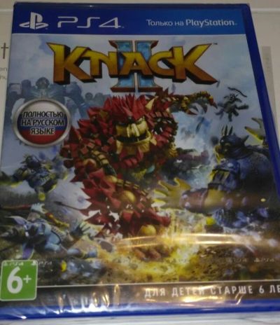 Лот: 11661744. Фото: 1. Knack 2 ps4 игра для всей семьи... Игры для консолей