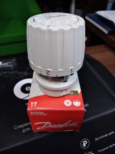 Лот: 16401280. Фото: 1. Термоголовка Danfoss RA 2994. Запорная и предохранительная арматура