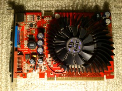 Лот: 5152030. Фото: 1. Видеокарта GF 7300GT PCI-E 256MB. Видеокарты