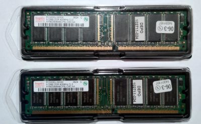 Лот: 4628119. Фото: 1. Модули памяти Hynix 2 шт. 512... Оперативная память