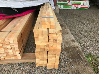 Лот: 12050537. Фото: 1. Брусок 35*45*3м Сосна сухой калиброванный. Древесина, пиломатериал