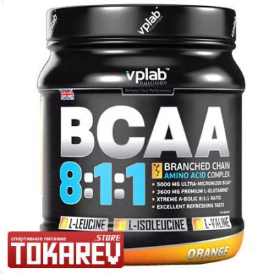 Лот: 4864682. Фото: 1. БЦАА VP lab BCAA 8:1:1 (vplab... Спортивное питание, витамины