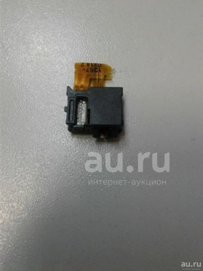 Лот: 18566558. Фото: 1. Шлейф sony С6603 на разьём гарнитуры. Шлейфы, разъёмы