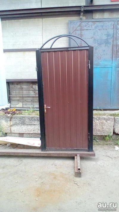 Лот: 13351594. Фото: 1. Калитка. Профлист в рамке. Ворота, заборы, шлагбаумы