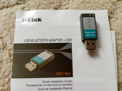 Лот: 8158254. Фото: 1. USB адаптер bluetooth D-LINK DBT-122... WiFi, Bluetooth адаптеры