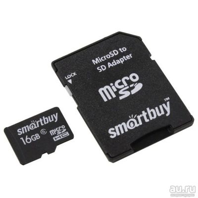 Лот: 14374514. Фото: 1. Карта памяти MicroSD 16GB Smart... Карты памяти