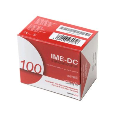 Лот: 23730453. Фото: 1. IME-DC Ланцеты стерильные 100... Лекарства