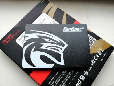 Лот: 13408555. Фото: 1. SSD 240 GB KingSpec Новый. Внешние жесткие диски
