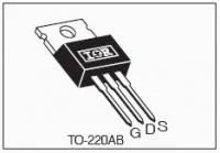 Лот: 3043181. Фото: 1. IRF840 TO-220 N-channel 8A 500V... Транзисторы