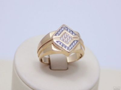 Лот: 13371164. Фото: 1. ЗОЛОТАЯ ПЕЧАТКА 4,98 ГРАММ. Кольца, перстни