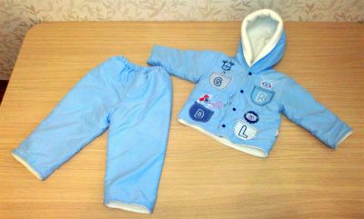 Лот: 3050053. Фото: 1. КОМПЛЕКТ детский (USLU BEBE, рост... Костюмы, пиджаки, комбинезоны