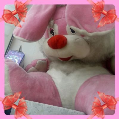 Лот: 7305809. Фото: 1. Очень большой заяц ( мягкая игрушка... Мягкие